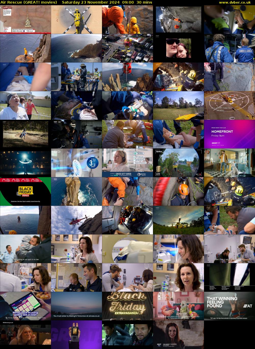 Air Rescue (GREAT! movies) Saturday 23 November 2024 09:00 - 09:30