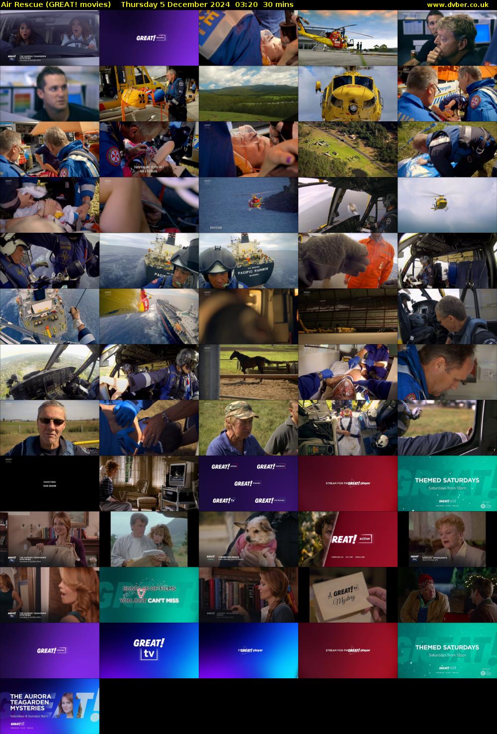 Air Rescue (GREAT! movies) Thursday 5 December 2024 03:20 - 03:50
