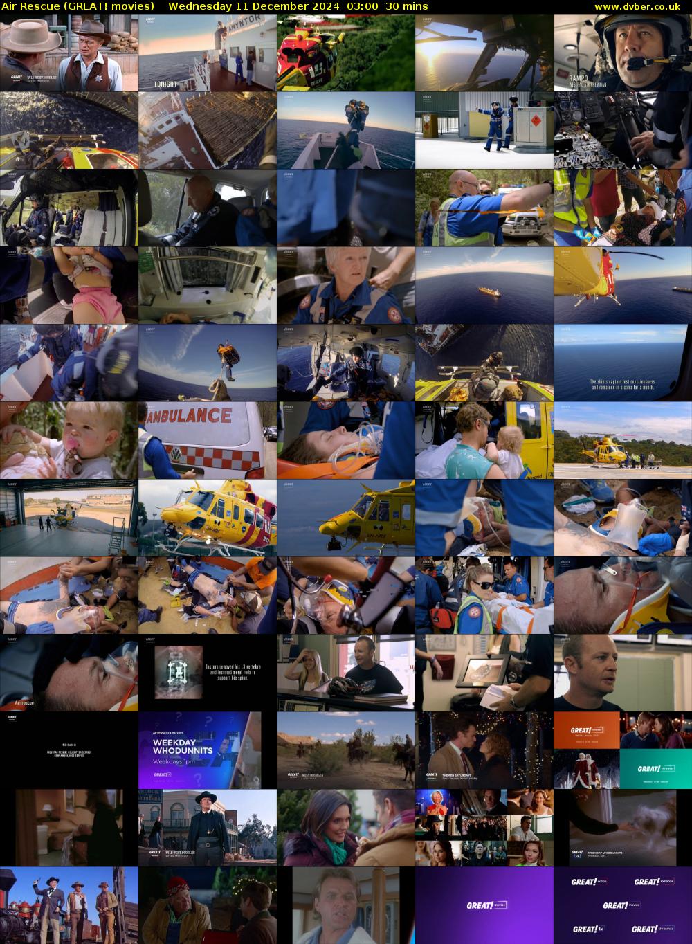 Air Rescue (GREAT! movies) Wednesday 11 December 2024 03:00 - 03:30