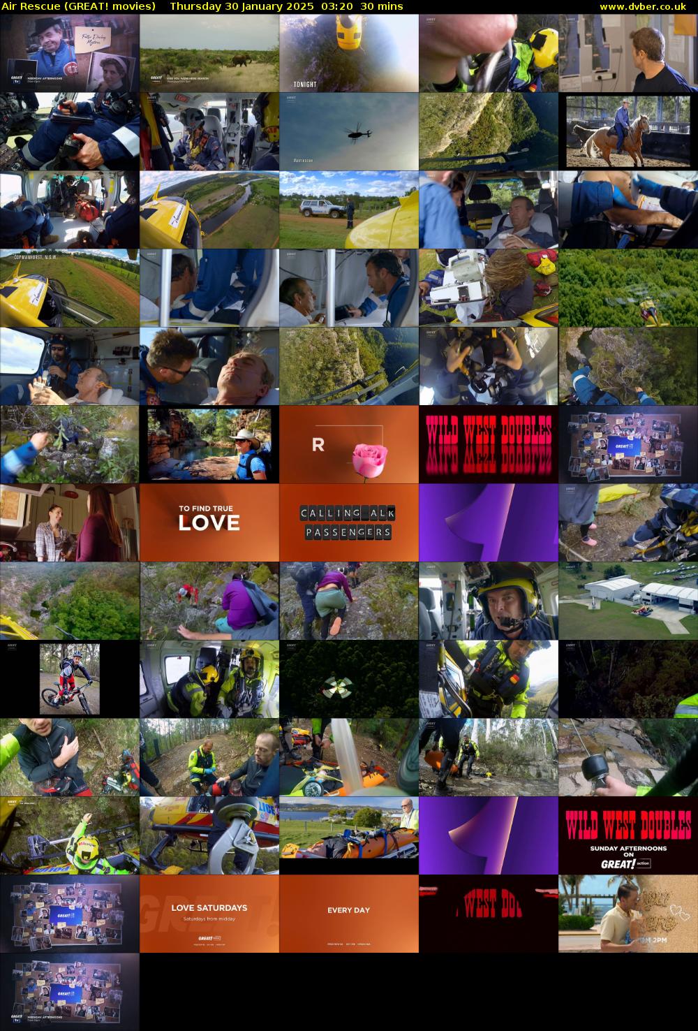 Air Rescue (GREAT! movies) Thursday 30 January 2025 03:20 - 03:50