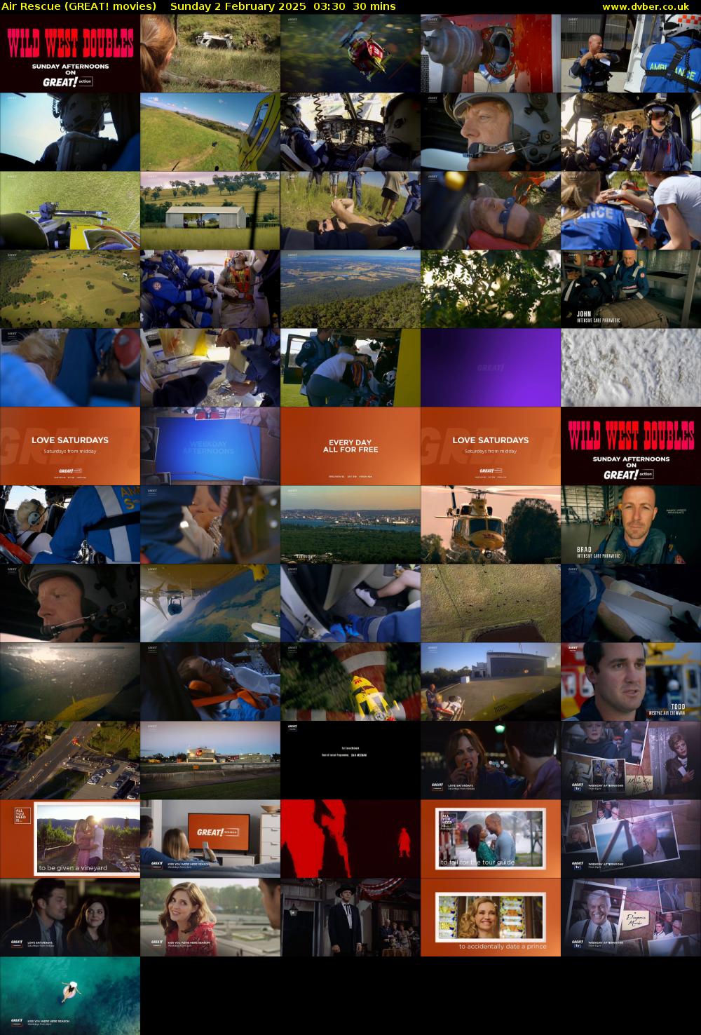 Air Rescue (GREAT! movies) Sunday 2 February 2025 03:30 - 04:00