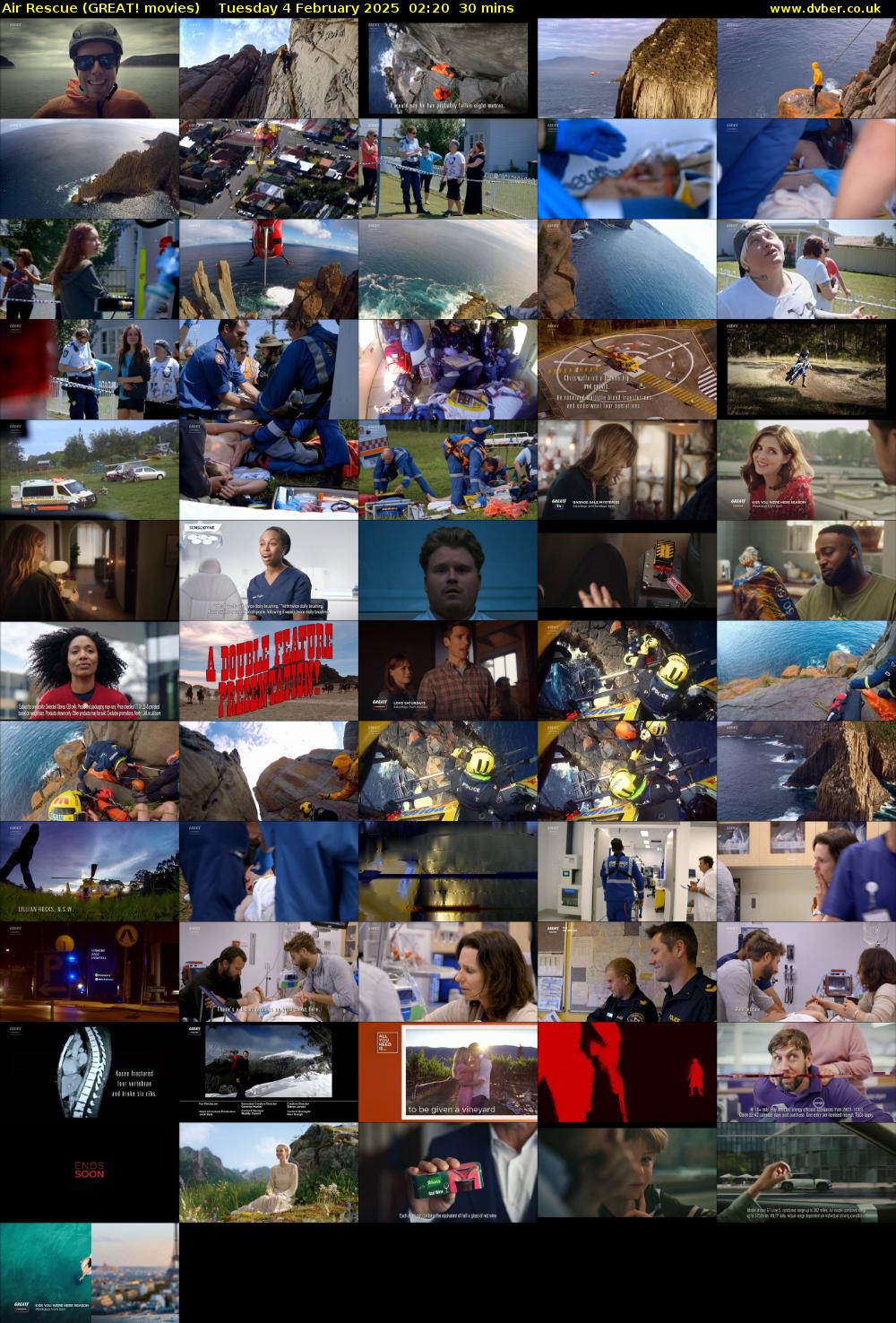 Air Rescue (GREAT! movies) Tuesday 4 February 2025 02:20 - 02:50