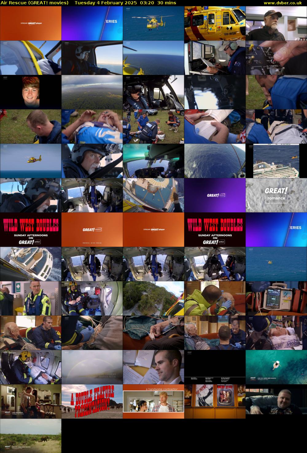 Air Rescue (GREAT! movies) Tuesday 4 February 2025 03:20 - 03:50