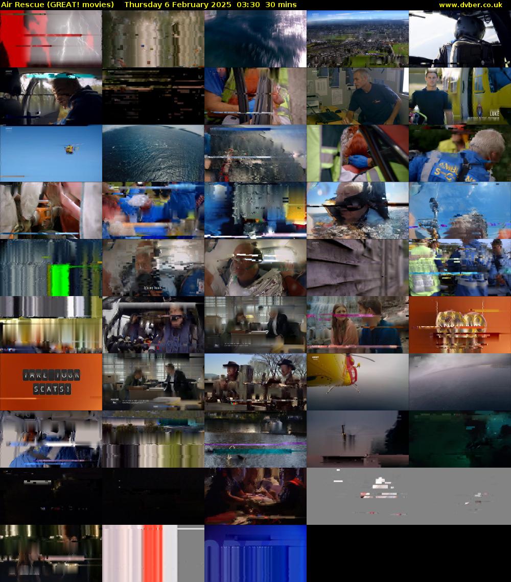 Air Rescue (GREAT! movies) Thursday 6 February 2025 03:30 - 04:00