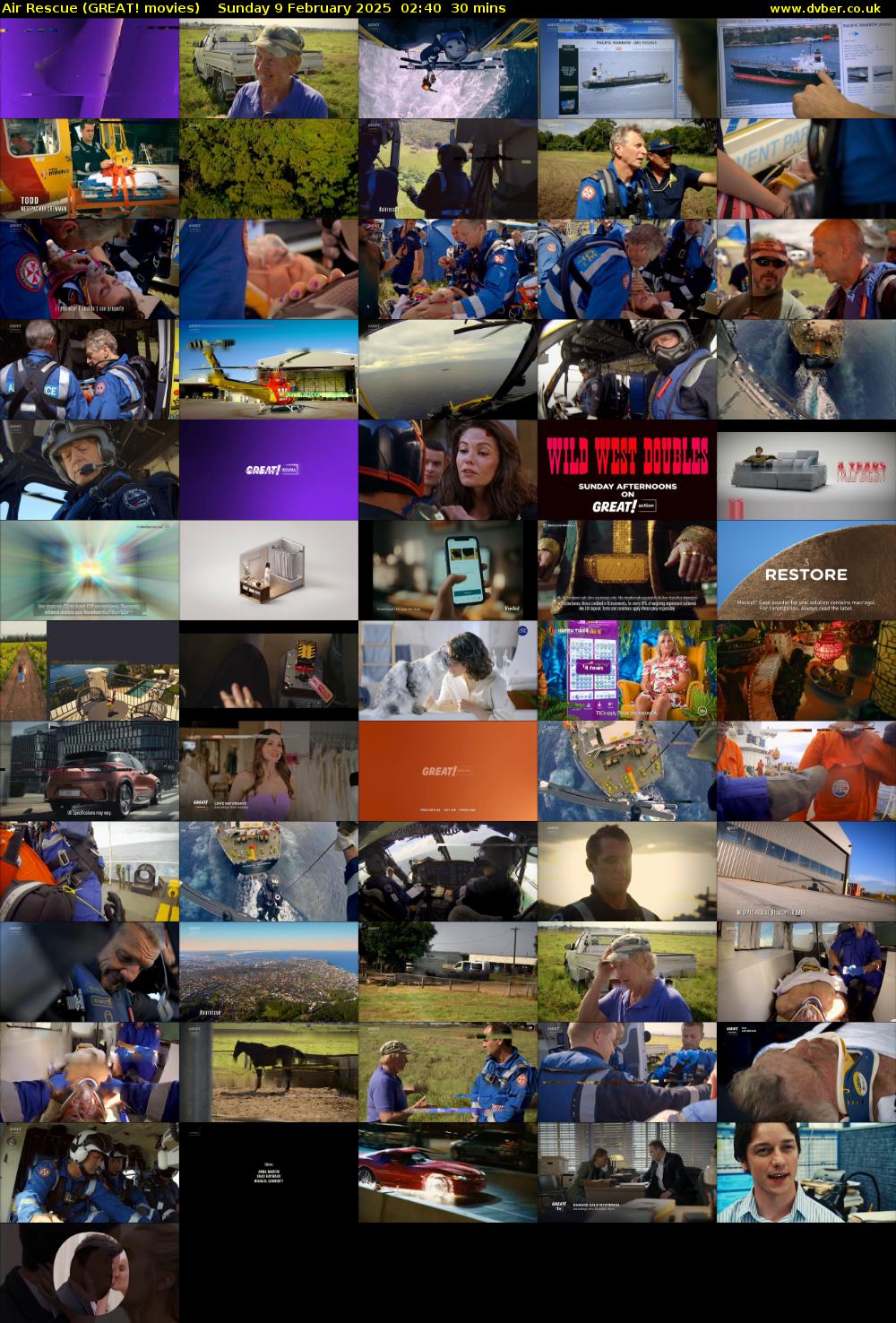 Air Rescue (GREAT! movies) Sunday 9 February 2025 02:40 - 03:10
