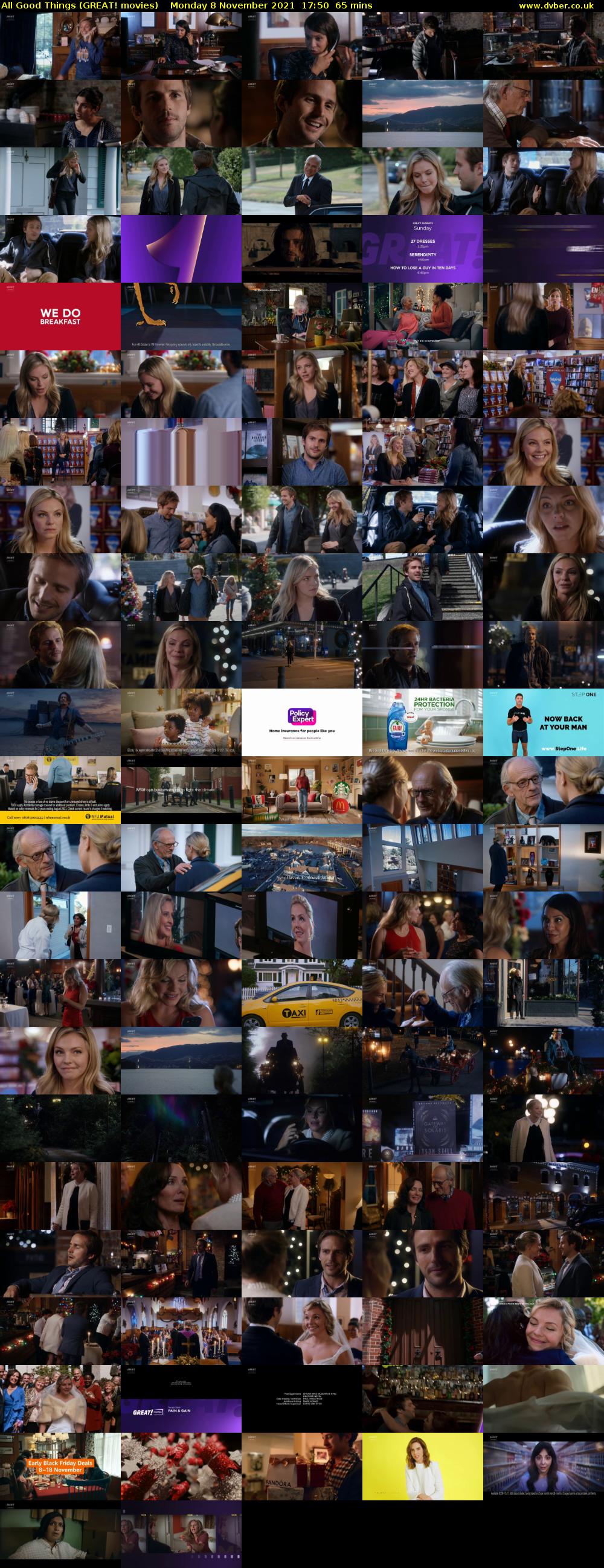 All Good Things (GREAT! movies) Monday 8 November 2021 17:50 - 18:55