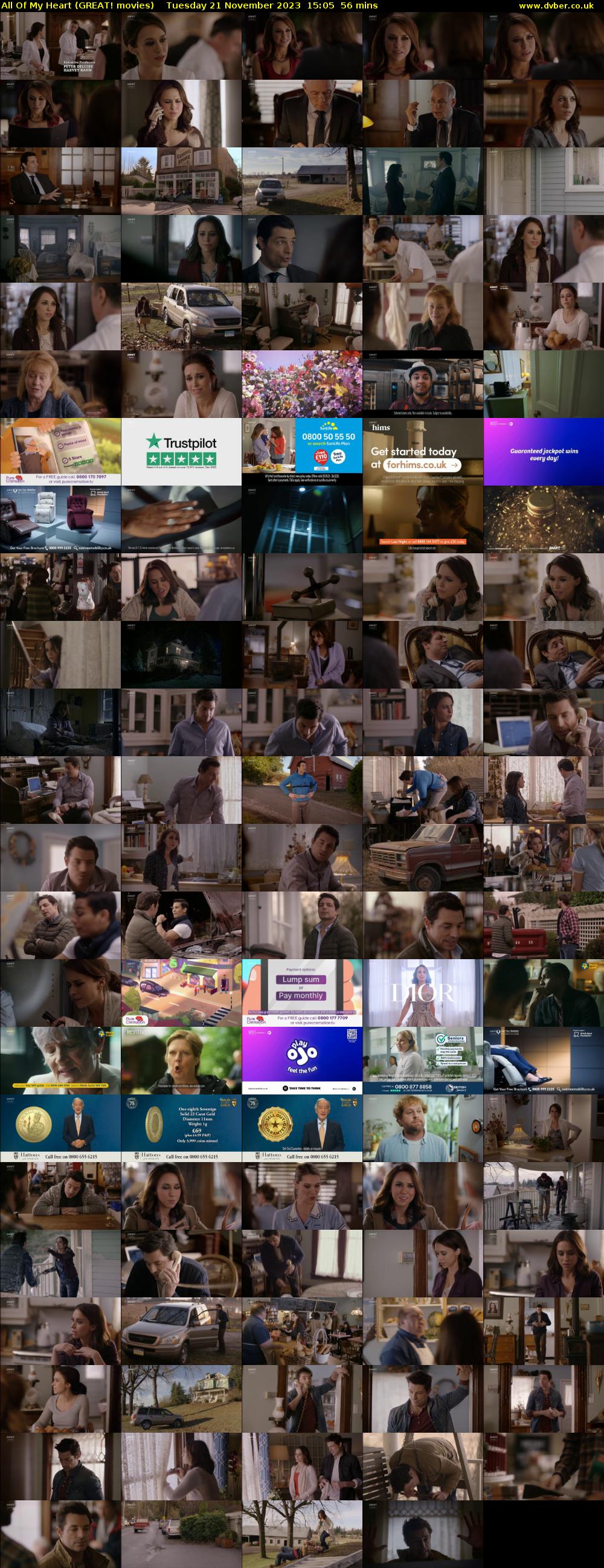 All Of My Heart (GREAT! movies) Tuesday 21 November 2023 15:05 - 16:01