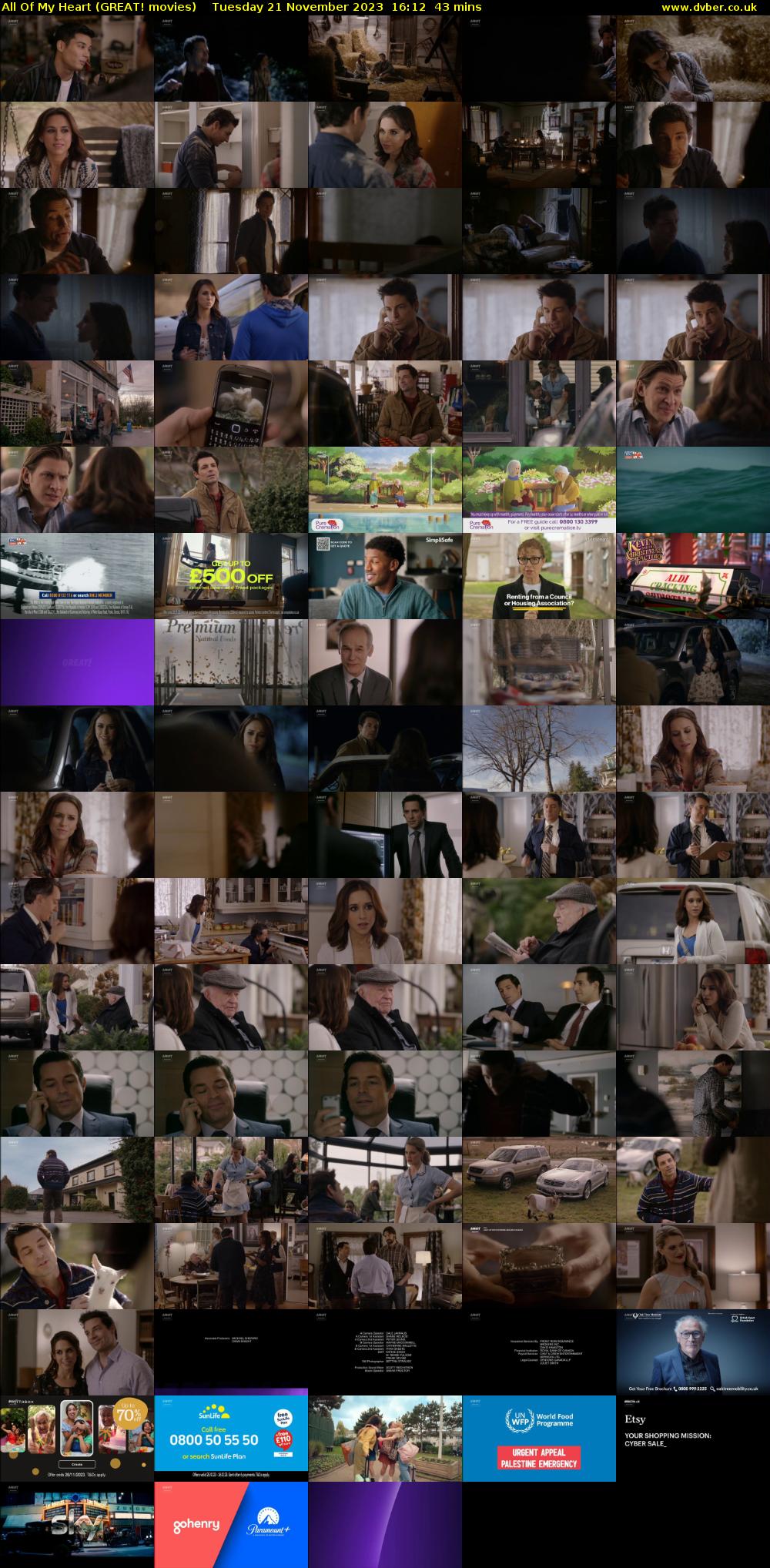 All Of My Heart (GREAT! movies) Tuesday 21 November 2023 16:12 - 16:55