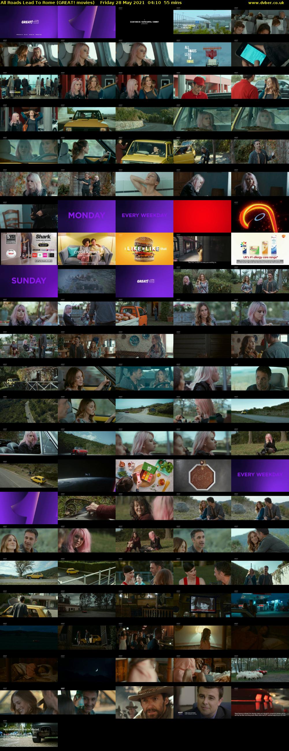 All Roads Lead To Rome (GREAT! movies) Friday 28 May 2021 04:10 - 05:05