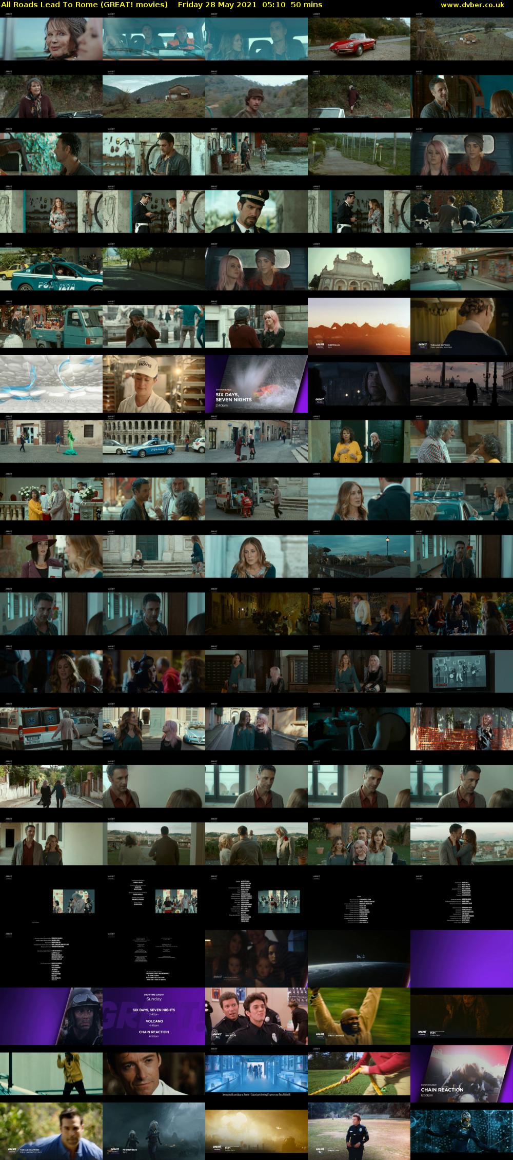 All Roads Lead To Rome (GREAT! movies) Friday 28 May 2021 05:10 - 06:00