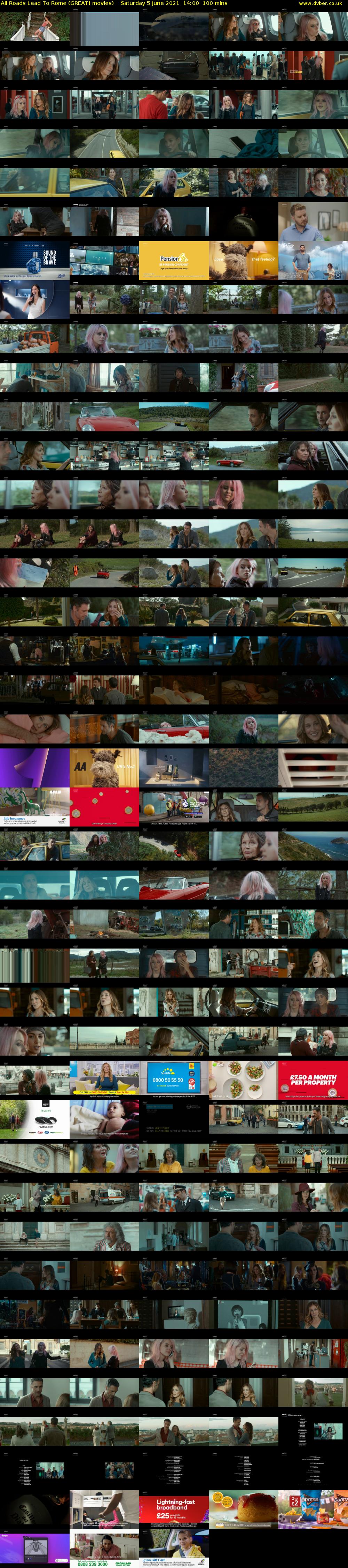 All Roads Lead To Rome (GREAT! movies) Saturday 5 June 2021 14:00 - 15:40