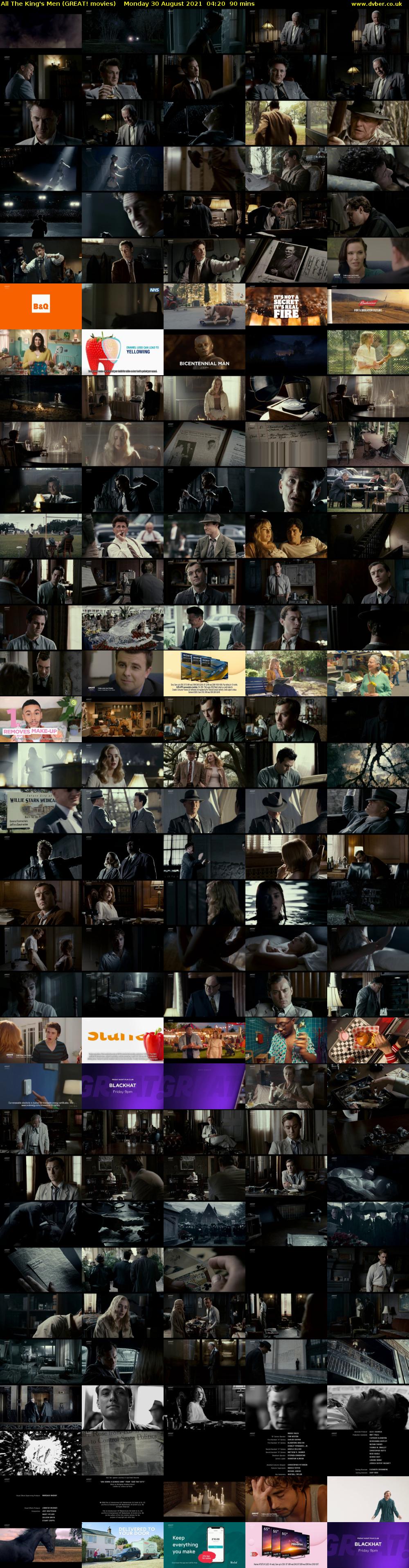 All The King's Men (GREAT! movies) Monday 30 August 2021 04:20 - 05:50