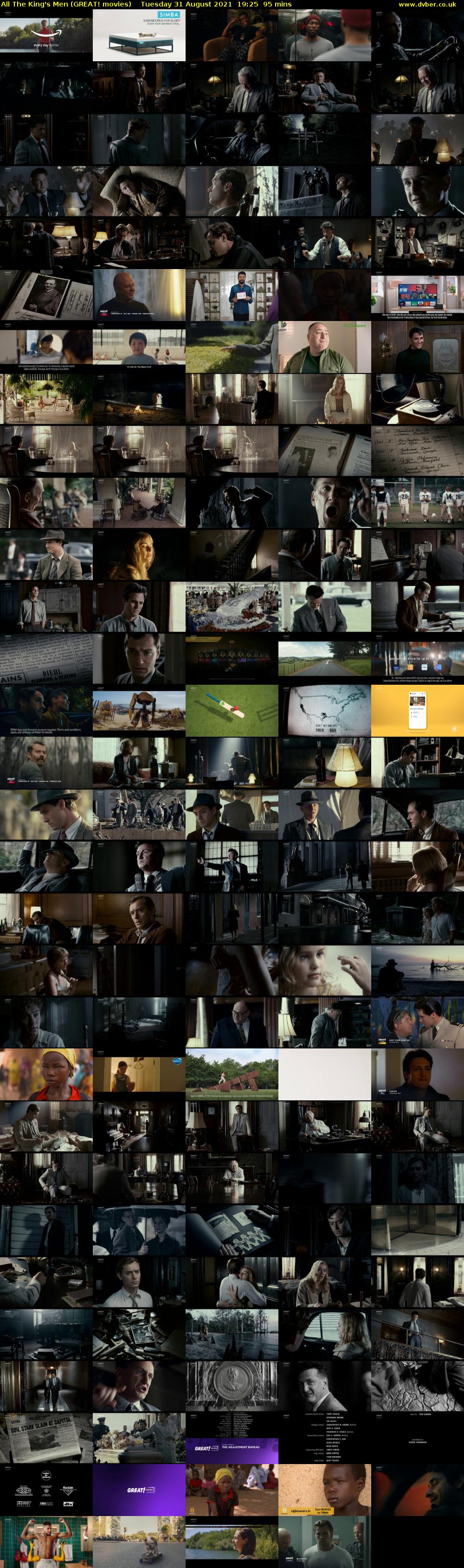 All The King's Men (GREAT! movies) Tuesday 31 August 2021 19:25 - 21:00
