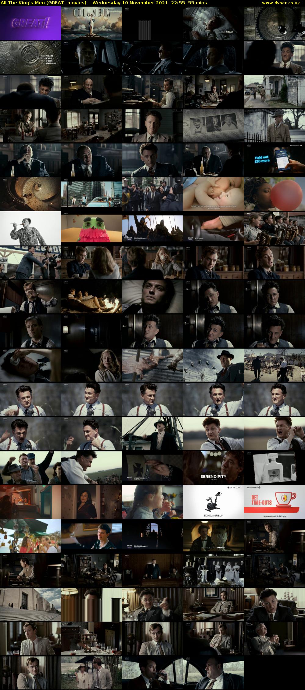 All The King's Men (GREAT! movies) Wednesday 10 November 2021 22:55 - 23:50