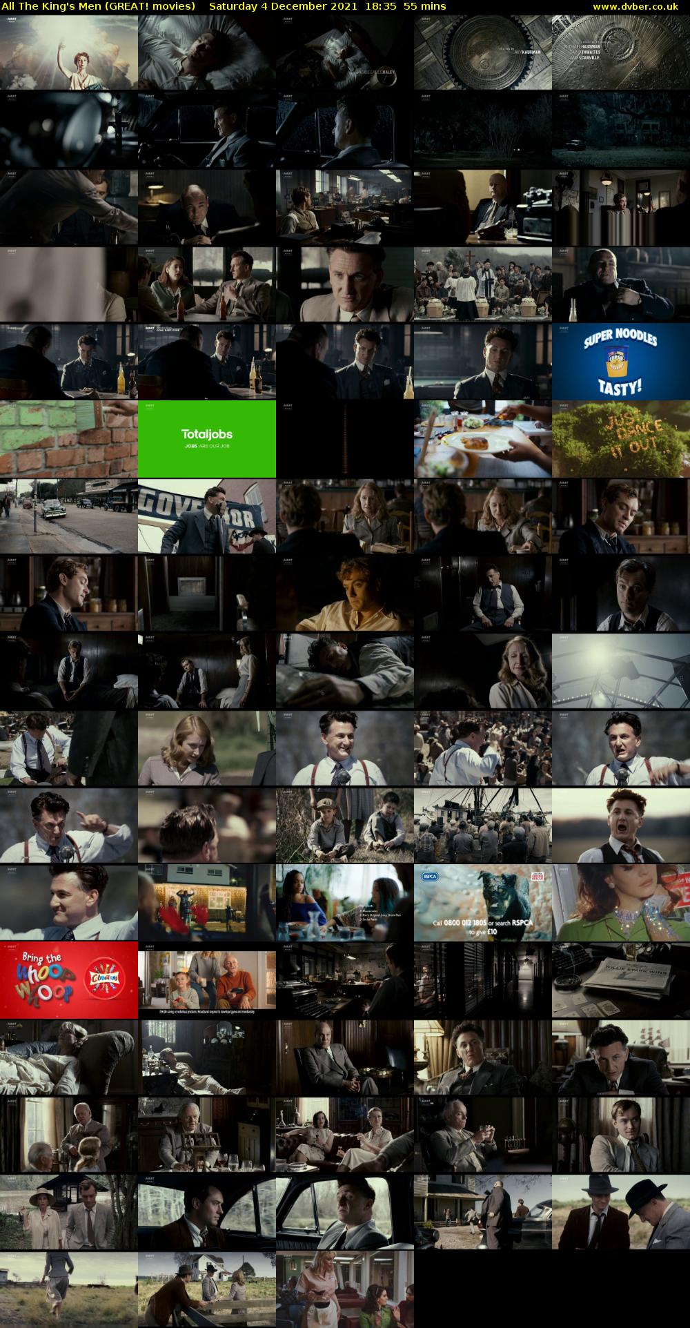 All The King's Men (GREAT! movies) Saturday 4 December 2021 18:35 - 19:30
