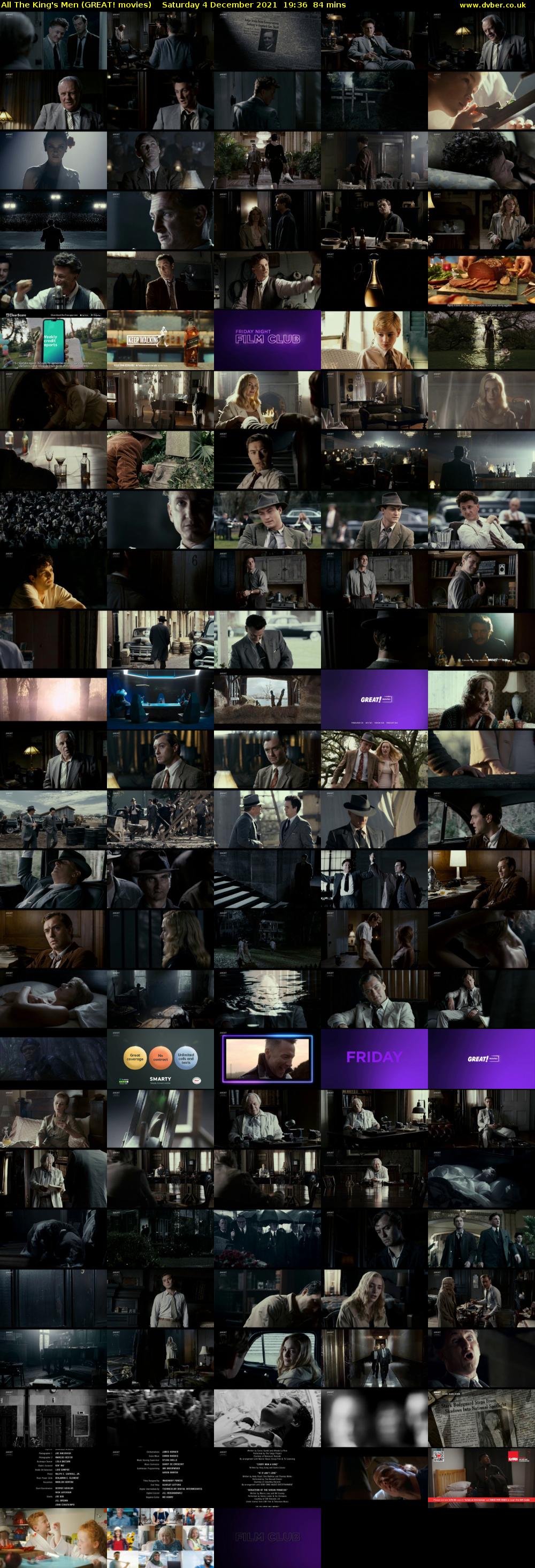 All The King's Men (GREAT! movies) Saturday 4 December 2021 19:36 - 21:00