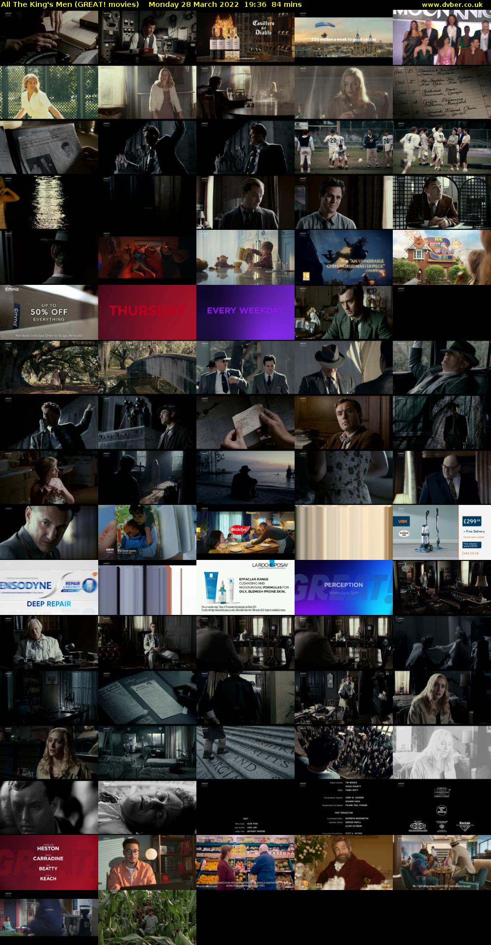 All The King's Men (GREAT! movies) Monday 28 March 2022 19:36 - 21:00