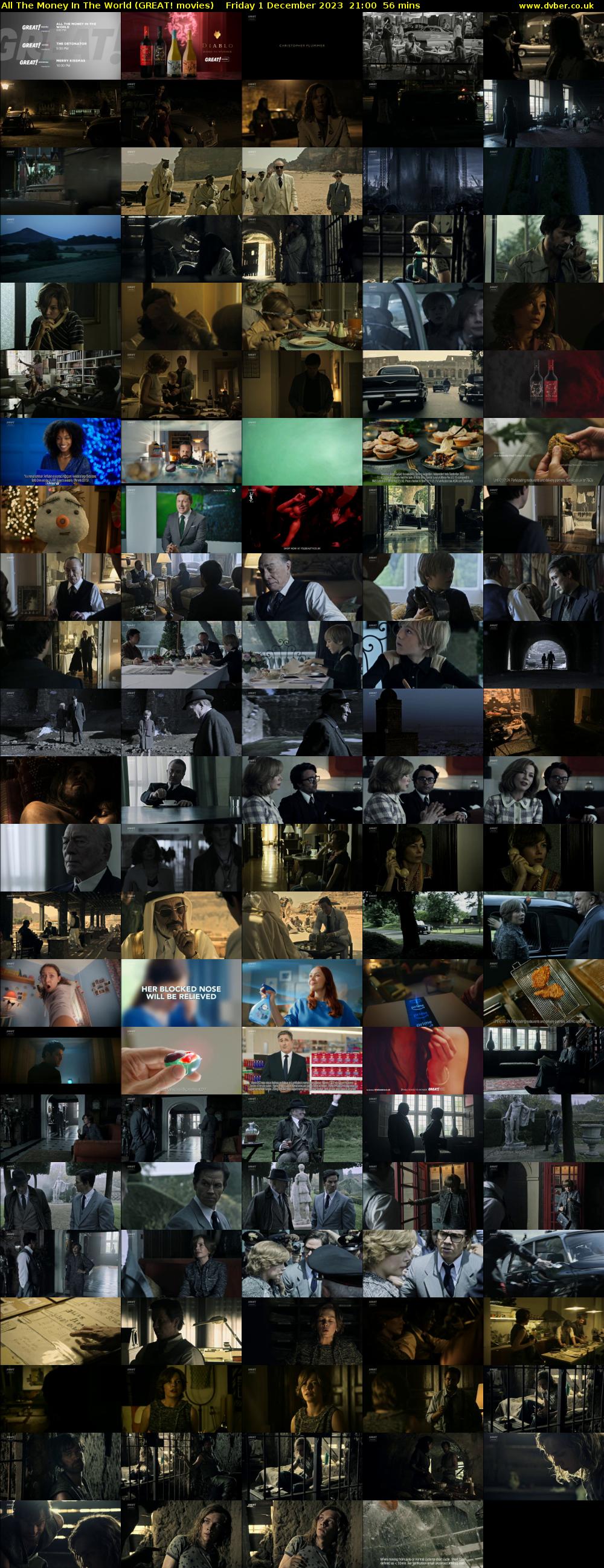 All The Money In The World (GREAT! movies) Friday 1 December 2023 21:00 - 21:56