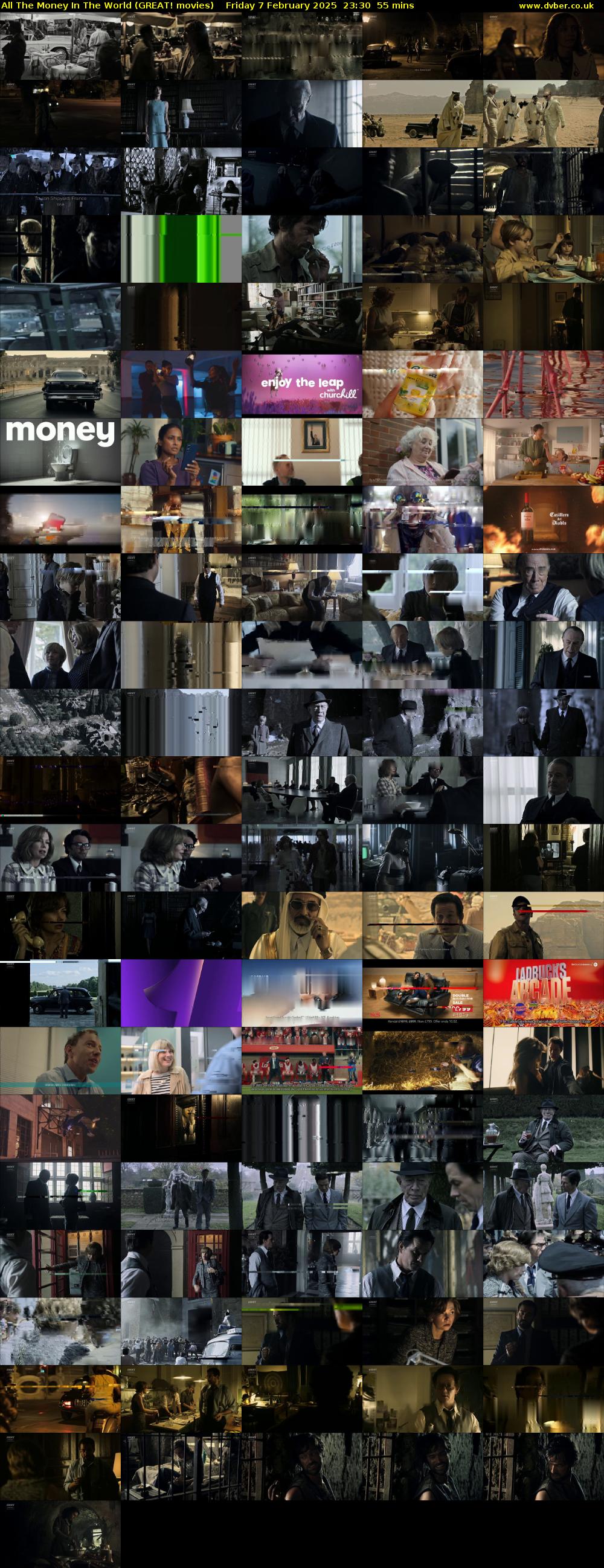 All The Money In The World (GREAT! movies) Friday 7 February 2025 23:30 - 00:25