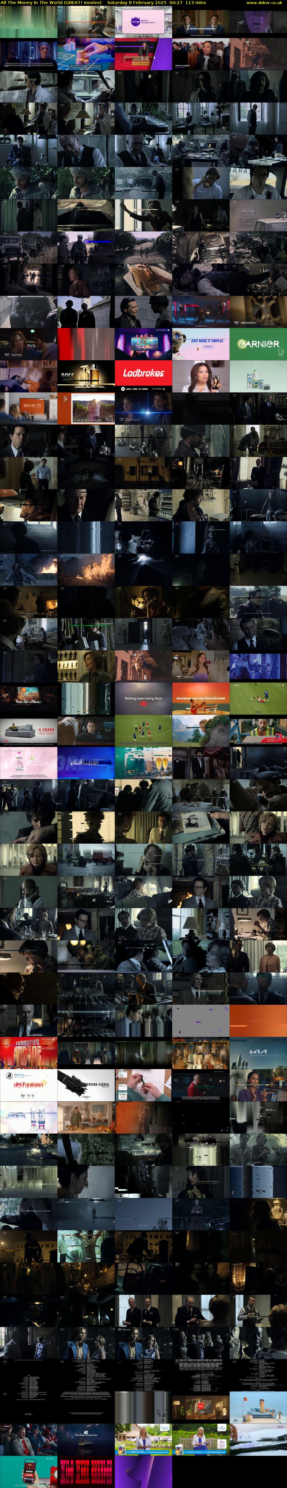All The Money In The World (GREAT! movies) Saturday 8 February 2025 00:27 - 02:20