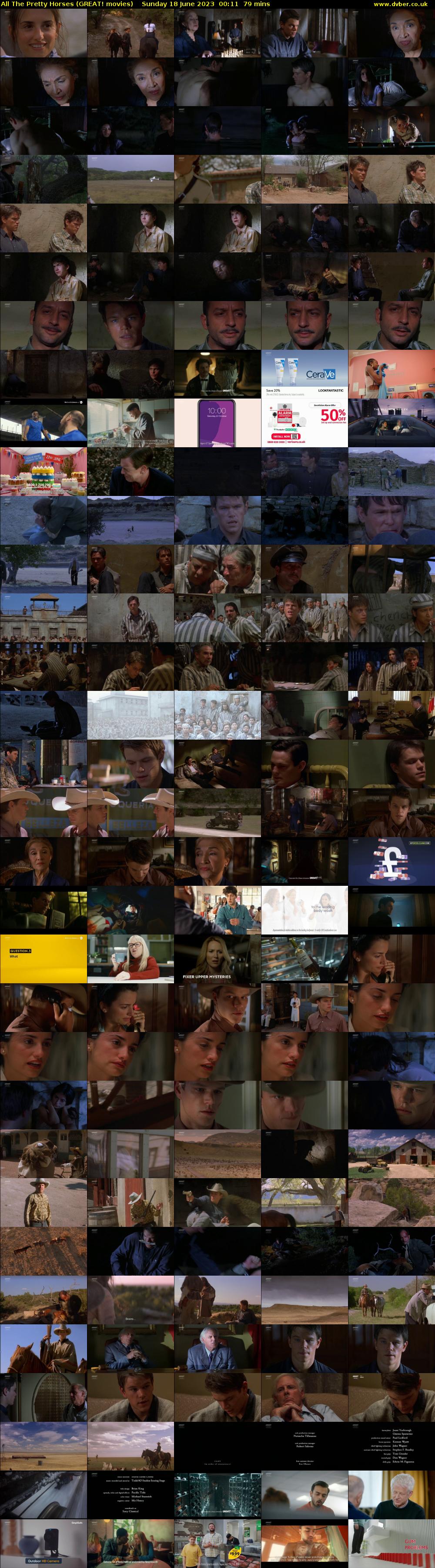 All The Pretty Horses (GREAT! movies) Sunday 18 June 2023 00:11 - 01:30