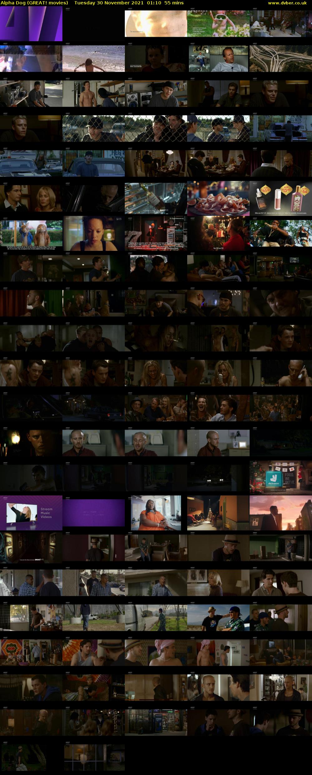 Alpha Dog (GREAT! movies) Tuesday 30 November 2021 01:10 - 02:05