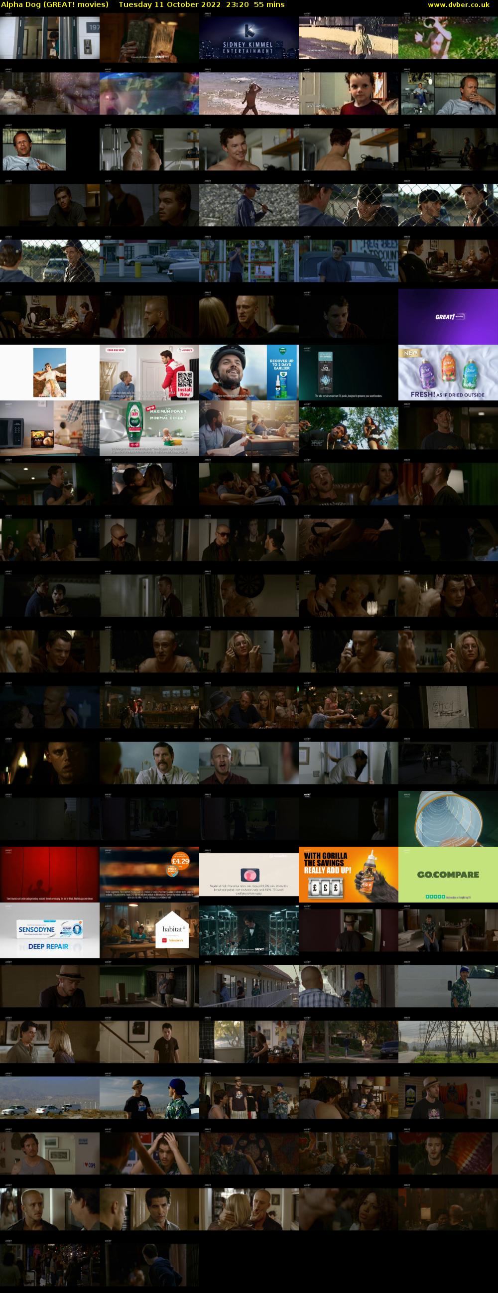 Alpha Dog (GREAT! movies) Tuesday 11 October 2022 23:20 - 00:15