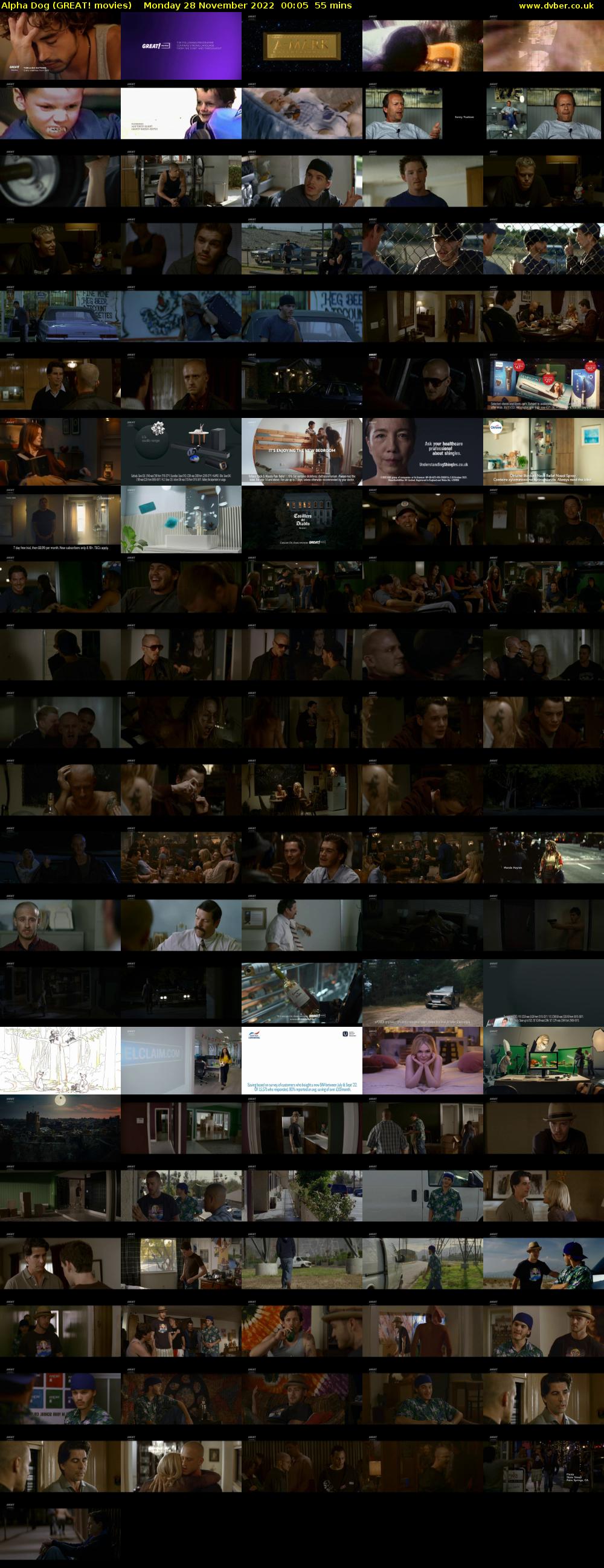 Alpha Dog (GREAT! movies) Monday 28 November 2022 00:05 - 01:00