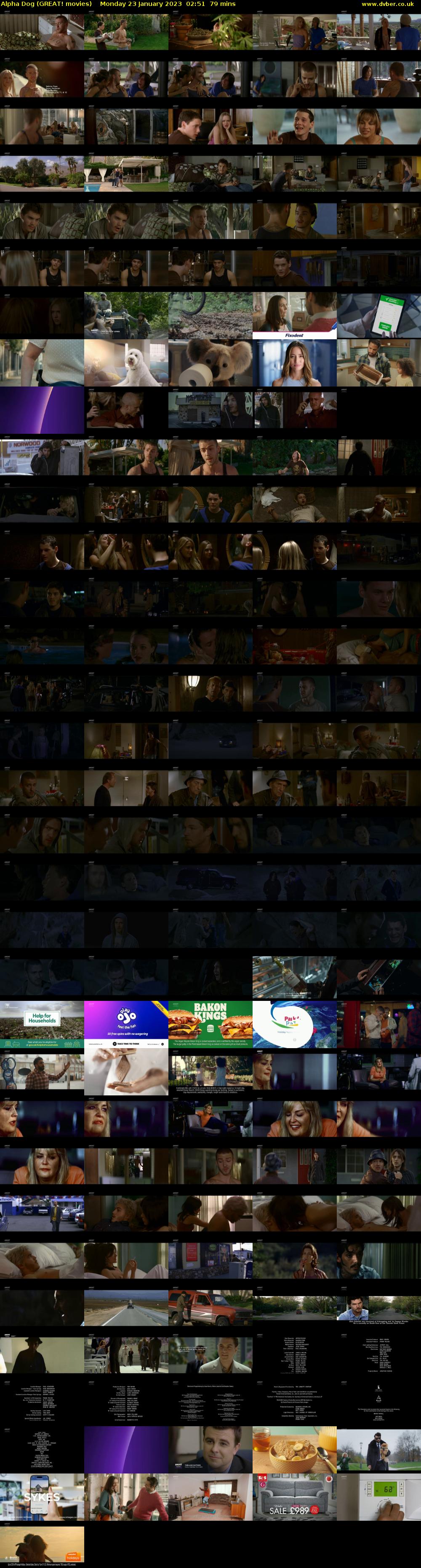 Alpha Dog (GREAT! movies) Monday 23 January 2023 02:51 - 04:10