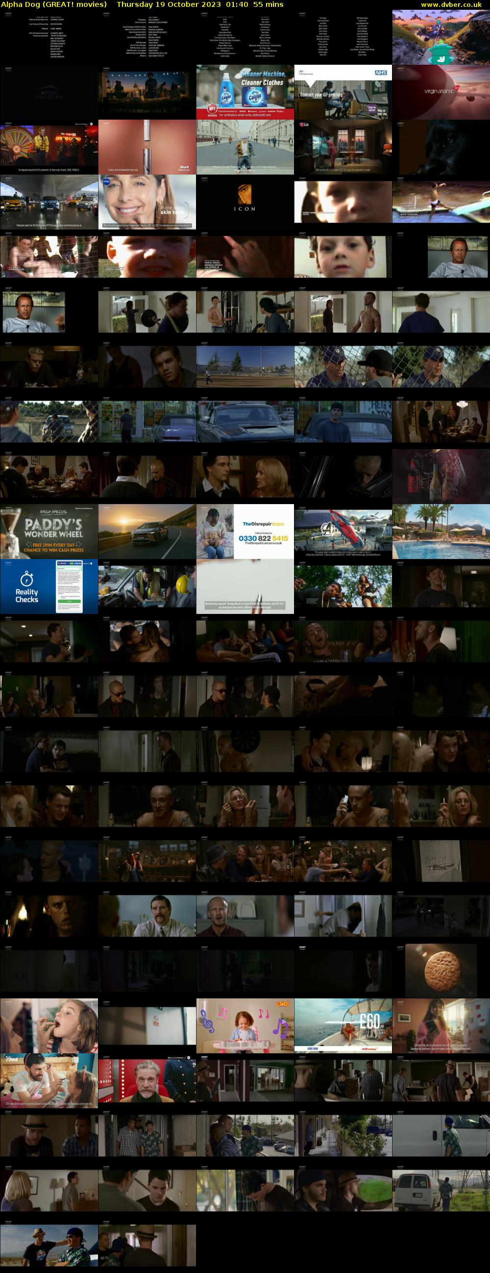 Alpha Dog (GREAT! movies) Thursday 19 October 2023 01:40 - 02:35