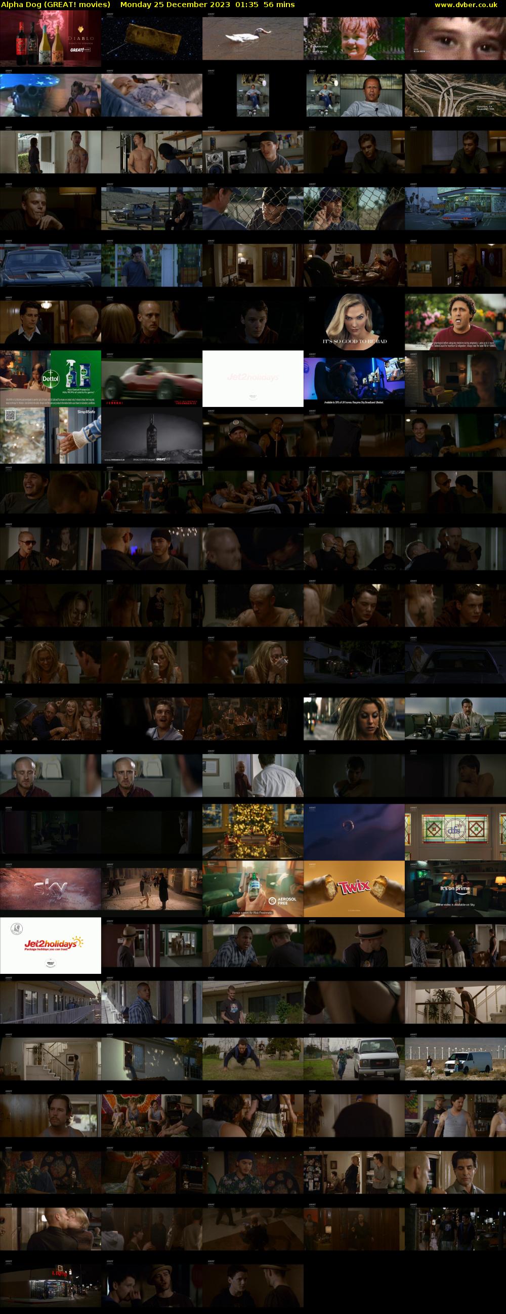 Alpha Dog (GREAT! movies) Monday 25 December 2023 01:35 - 02:31