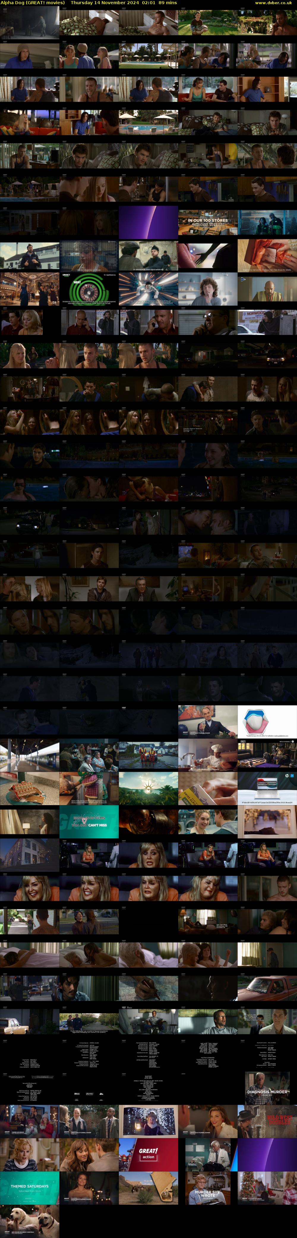 Alpha Dog (GREAT! movies) Thursday 14 November 2024 02:01 - 03:30