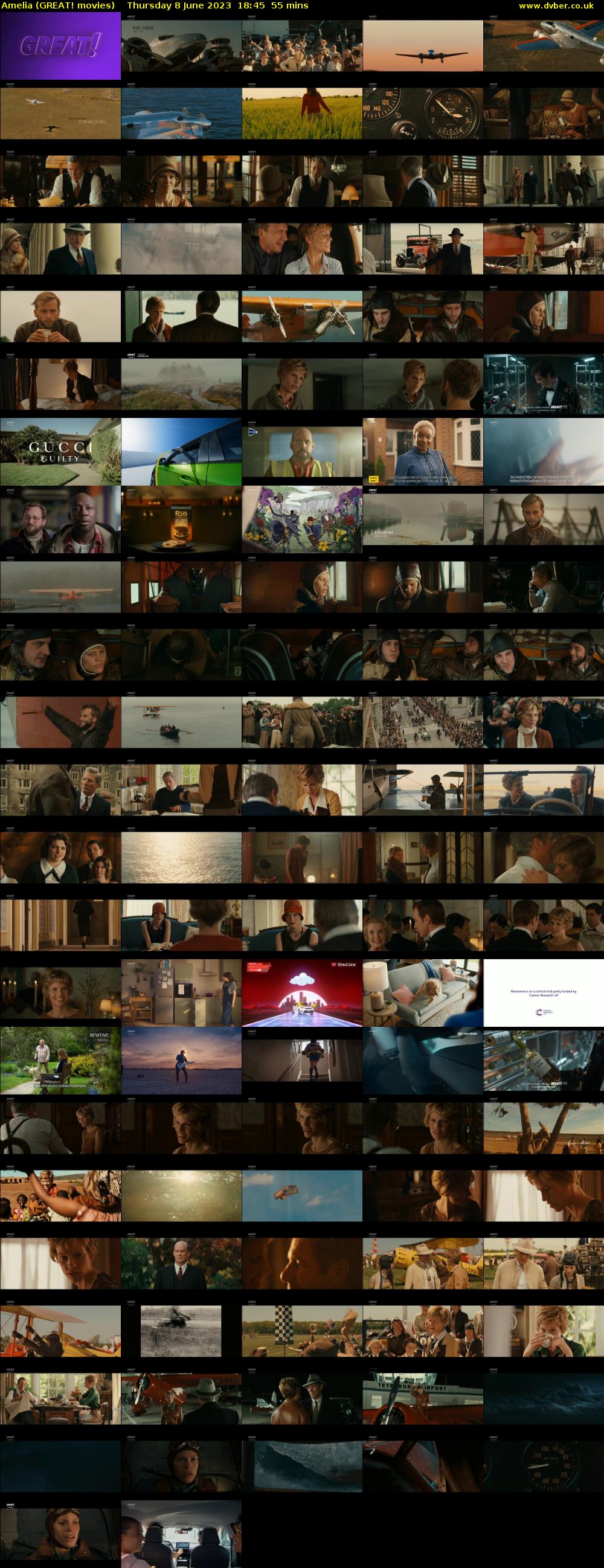Amelia (GREAT! movies) Thursday 8 June 2023 18:45 - 19:40