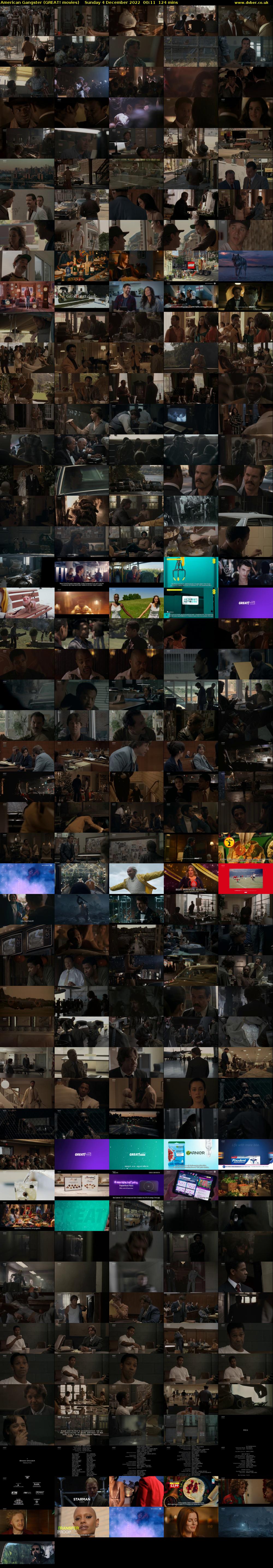 American Gangster (GREAT! movies) Sunday 4 December 2022 00:11 - 02:15
