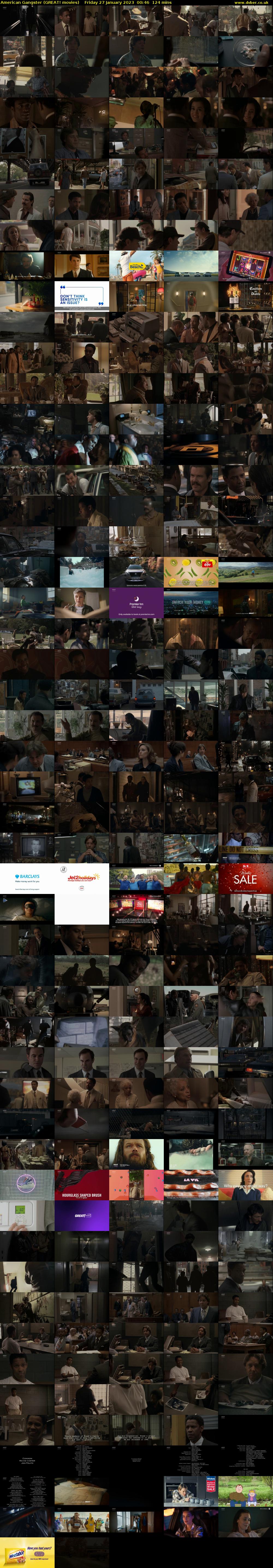 American Gangster (GREAT! movies) Friday 27 January 2023 00:46 - 02:50