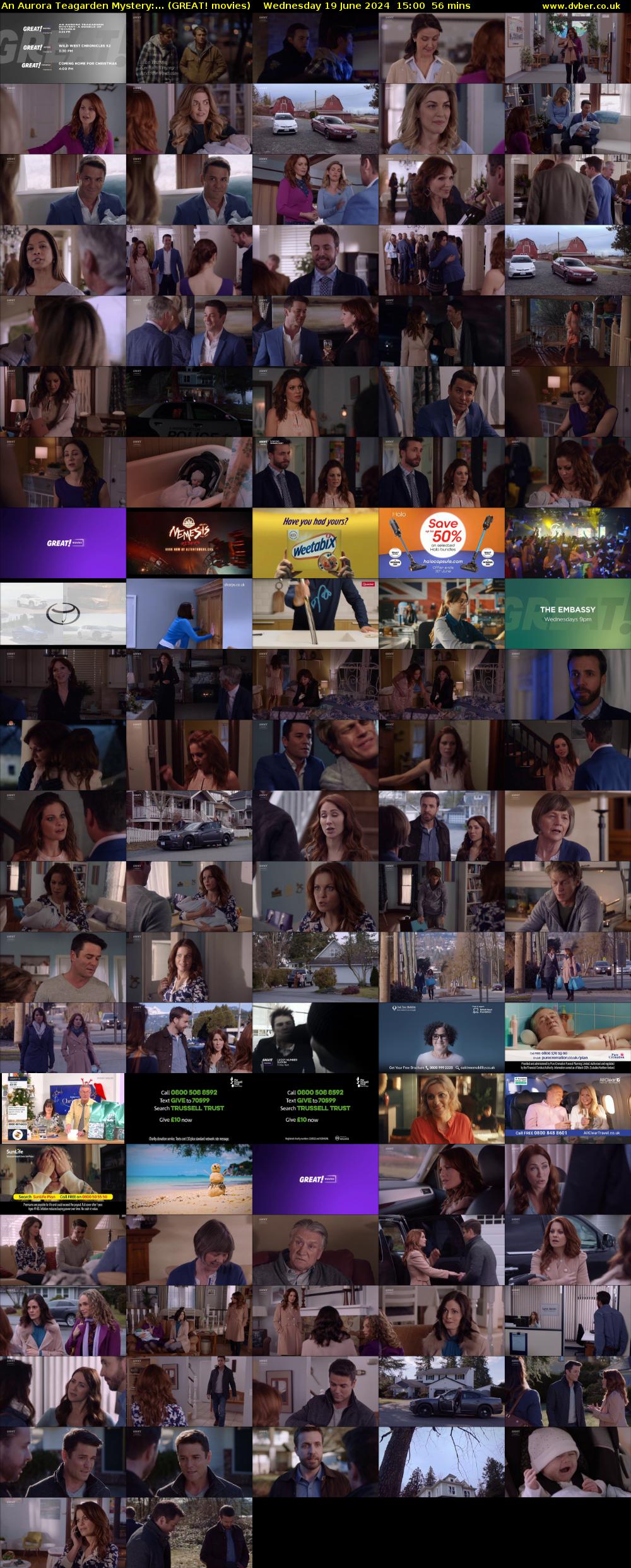 An Aurora Teagarden Mystery:... (GREAT! movies) Wednesday 19 June 2024 15:00 - 15:56
