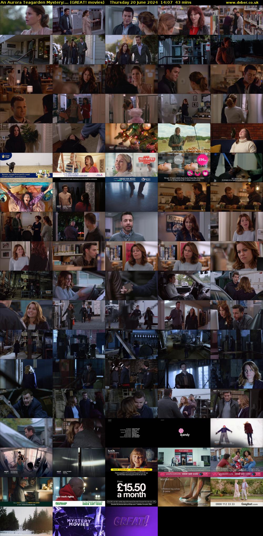 An Aurora Teagarden Mystery:... (GREAT! movies) Thursday 20 June 2024 14:07 - 14:50