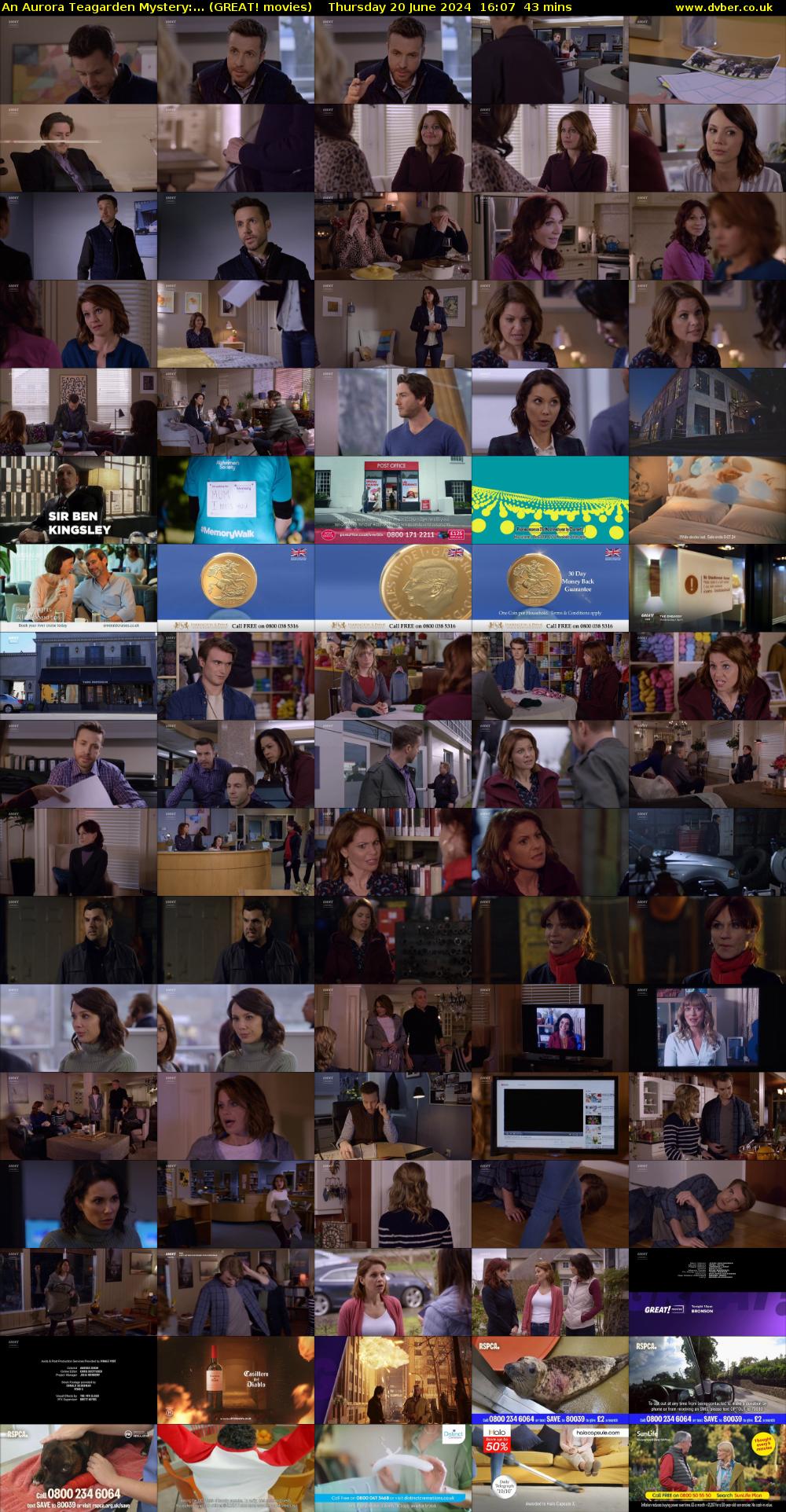An Aurora Teagarden Mystery:... (GREAT! movies) Thursday 20 June 2024 16:07 - 16:50