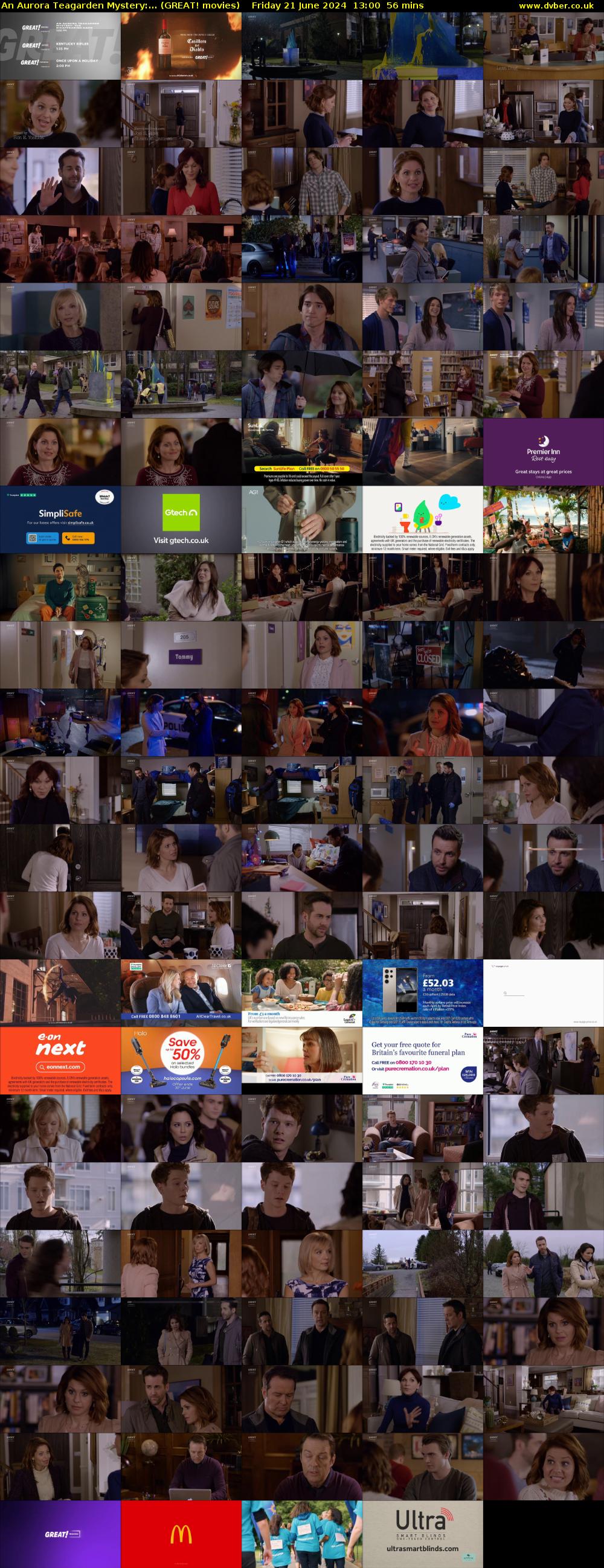 An Aurora Teagarden Mystery:... (GREAT! movies) Friday 21 June 2024 13:00 - 13:56