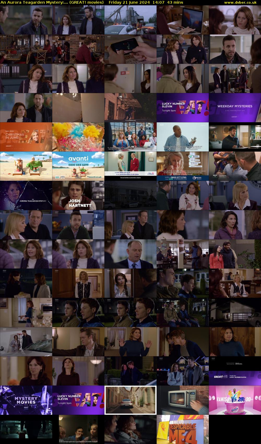 An Aurora Teagarden Mystery:... (GREAT! movies) Friday 21 June 2024 14:07 - 14:50