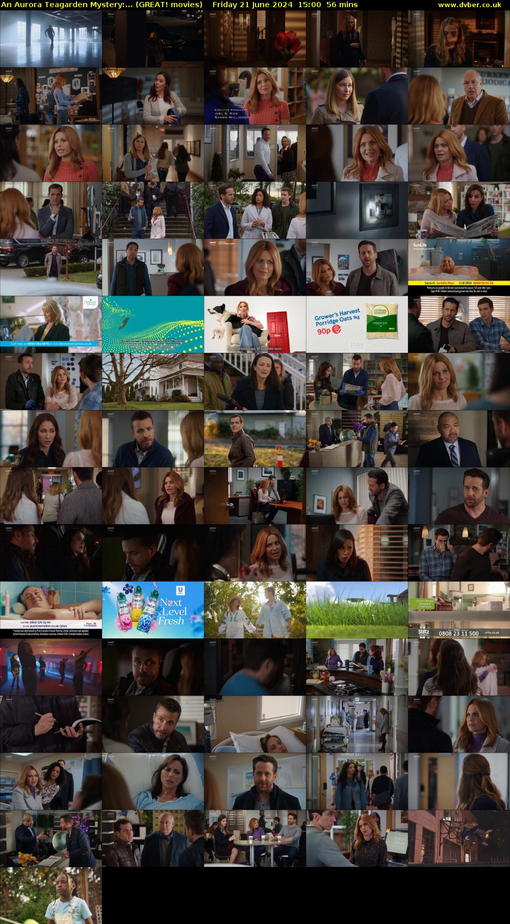 An Aurora Teagarden Mystery:... (GREAT! movies) Friday 21 June 2024 15:00 - 15:56