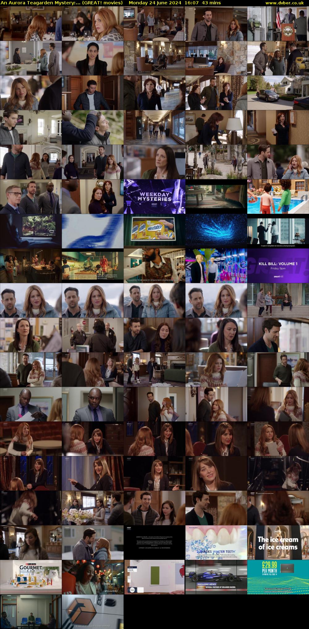 An Aurora Teagarden Mystery:... (GREAT! movies) Monday 24 June 2024 16:07 - 16:50