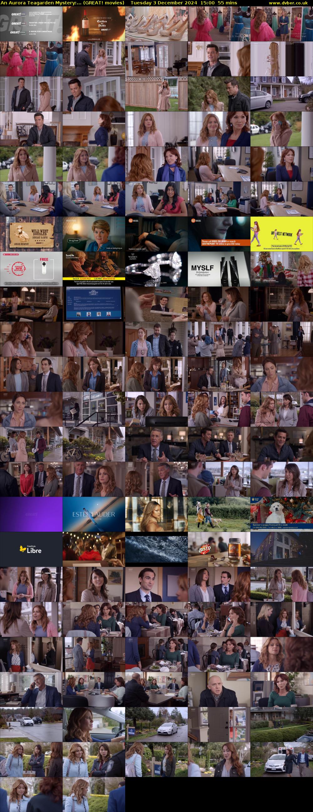 An Aurora Teagarden Mystery:... (GREAT! movies) Tuesday 3 December 2024 15:00 - 15:55