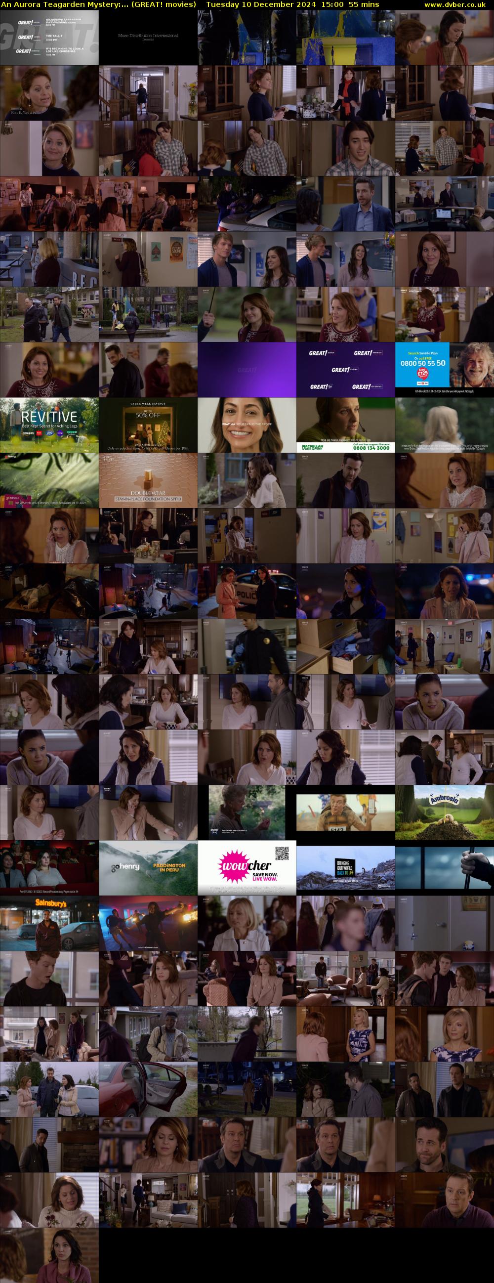 An Aurora Teagarden Mystery:... (GREAT! movies) Tuesday 10 December 2024 15:00 - 15:55