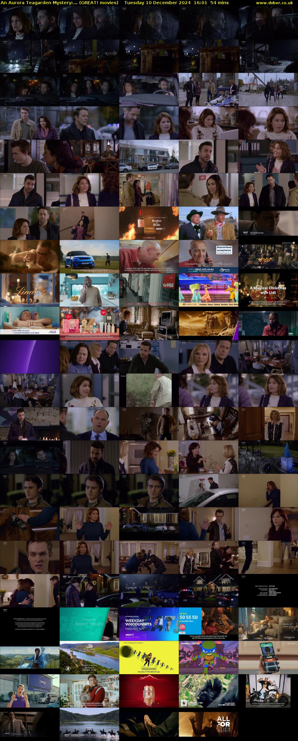 An Aurora Teagarden Mystery:... (GREAT! movies) Tuesday 10 December 2024 16:01 - 16:55