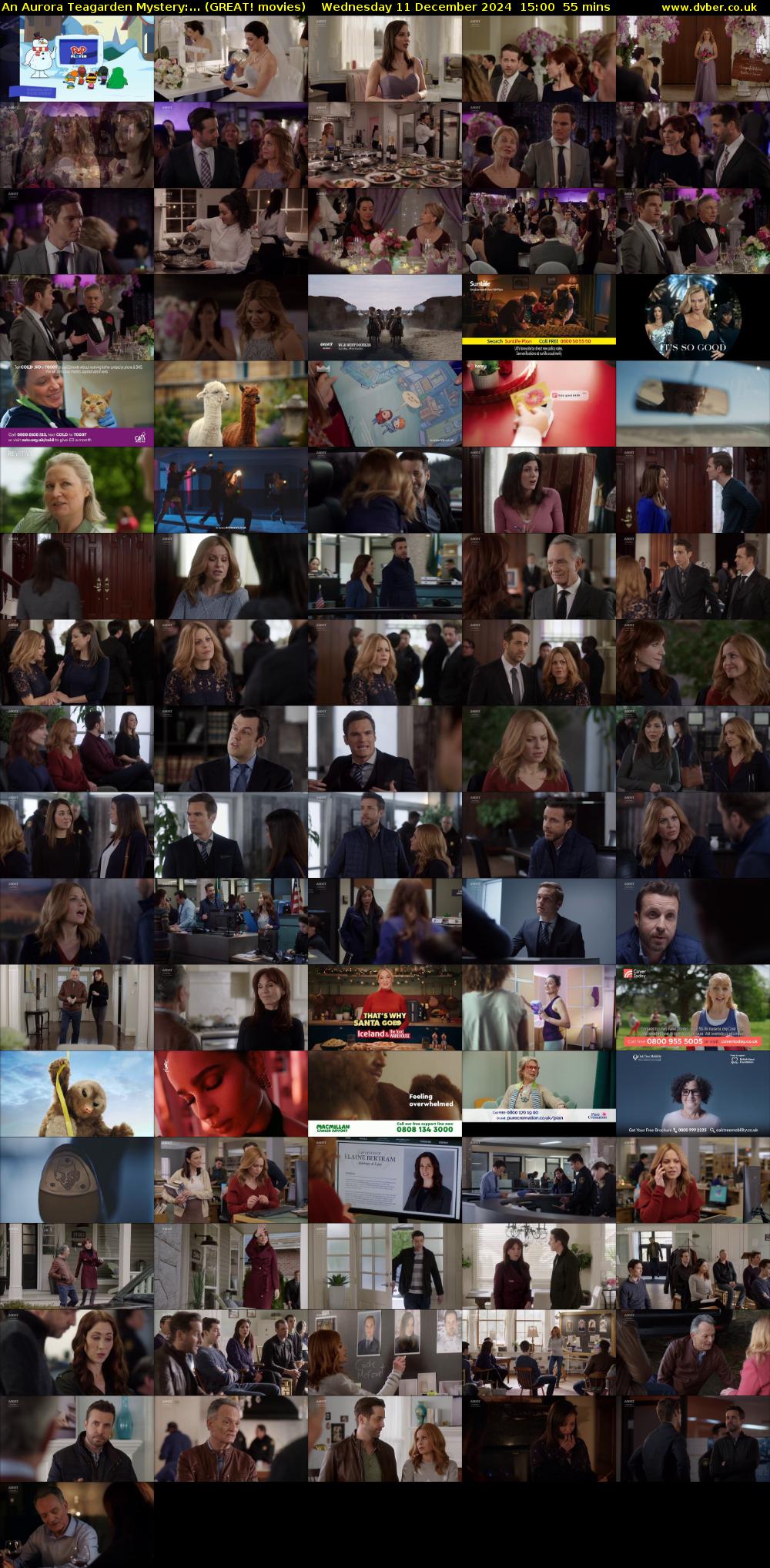 An Aurora Teagarden Mystery:... (GREAT! movies) Wednesday 11 December 2024 15:00 - 15:55