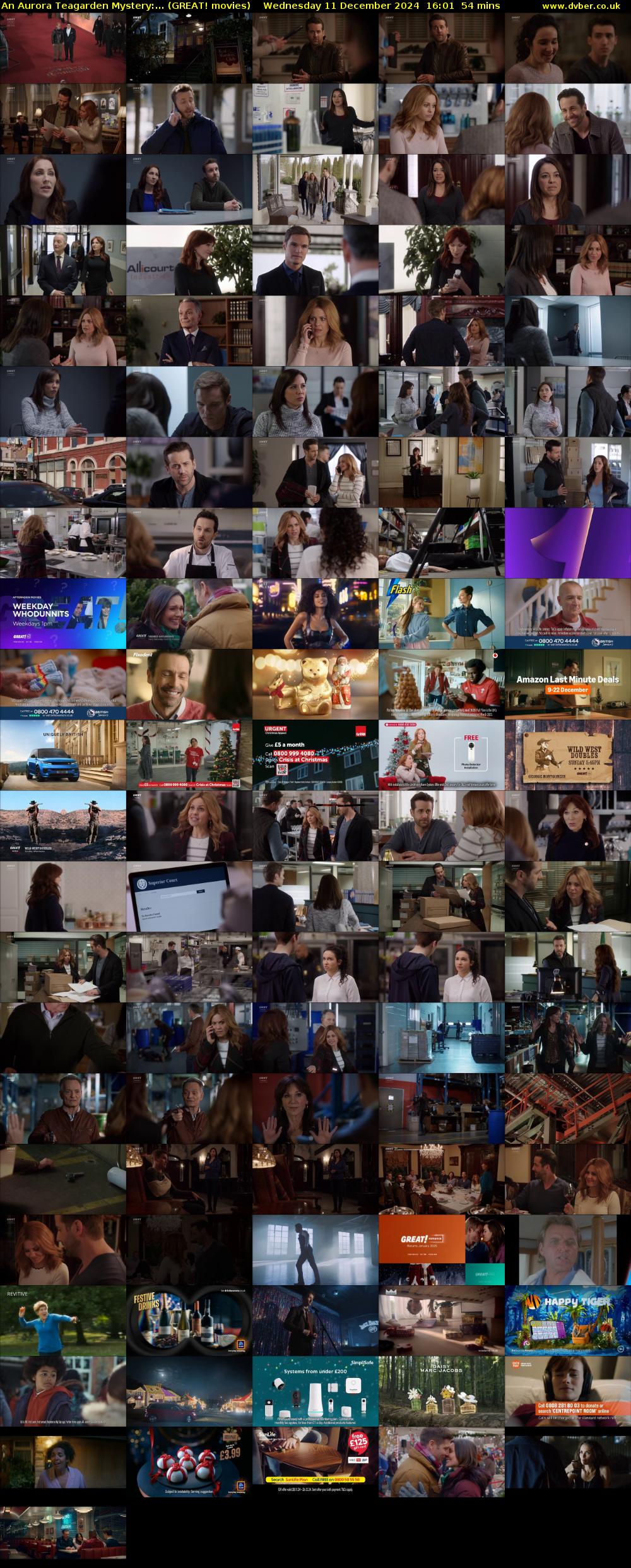 An Aurora Teagarden Mystery:... (GREAT! movies) Wednesday 11 December 2024 16:01 - 16:55