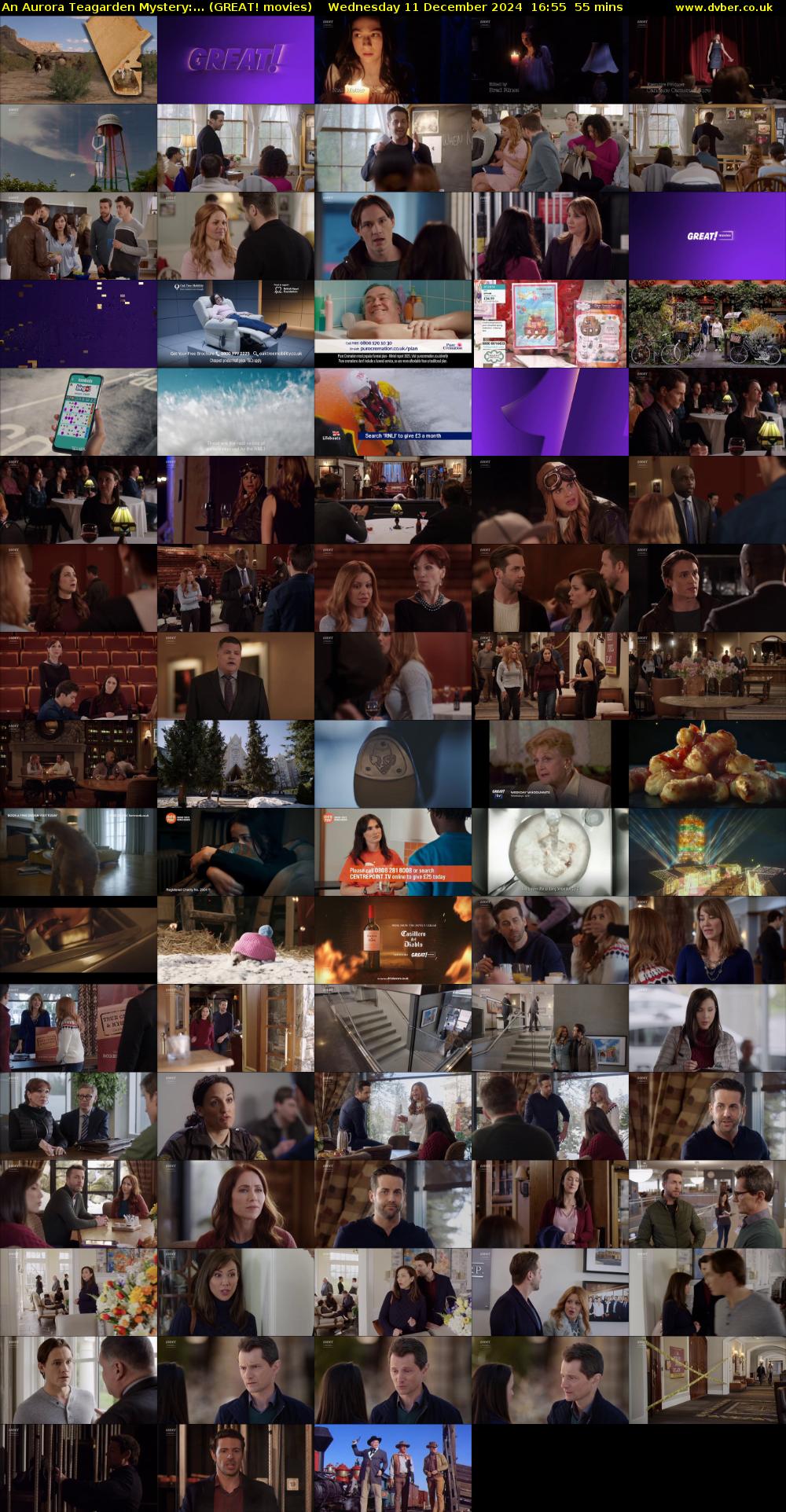 An Aurora Teagarden Mystery:... (GREAT! movies) Wednesday 11 December 2024 16:55 - 17:50