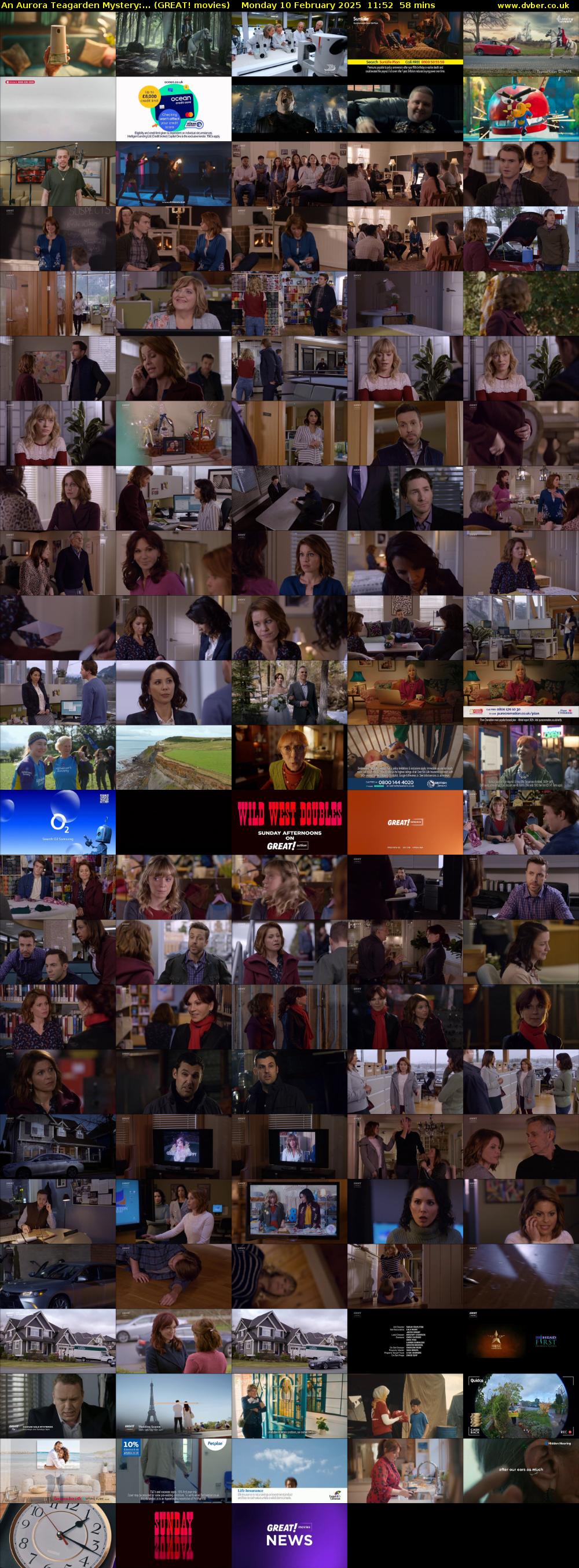 An Aurora Teagarden Mystery:... (GREAT! movies) Monday 10 February 2025 11:52 - 12:50