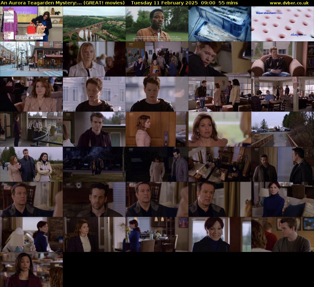 An Aurora Teagarden Mystery:... (GREAT! movies) Tuesday 11 February 2025 09:00 - 09:55